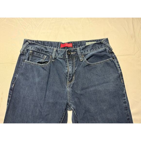 Guess Jeans Men's Del Mar Fit Slim Straight Blue Denim Jeans - Size 33x28 - Picture 5 of 8